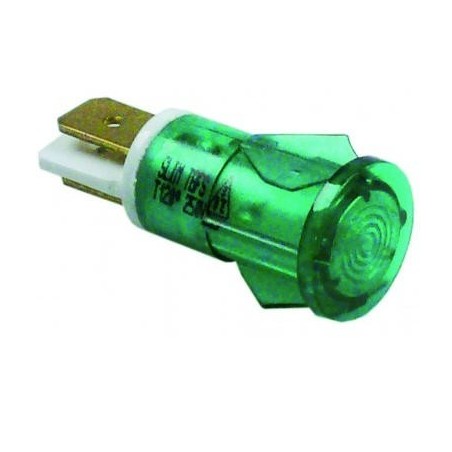 lampe de signalisation ø 12mm verte 230V UE 1 pièce 359041