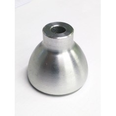 Pied de l'appareil en aluminium, base en caoutchouc HB-320, hauteur 40 mm, axe 9 mm