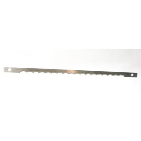 Bread Cutting Knife 256x10x0.50mm 2x0.55mm