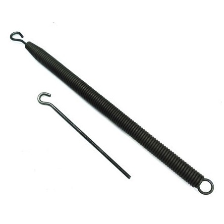 Mola de tração ø 30mm comprimento total 600mm espessura do fio 5mm OZTI 6262.00047.01