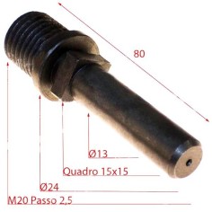 Pino de Aço Picadora 22 Casadio