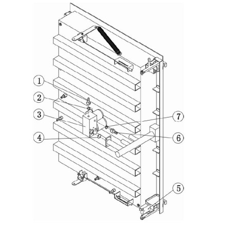 Charnières Kit Droite Gauche Emballeuse sous vide DZ-900 DZ-1100