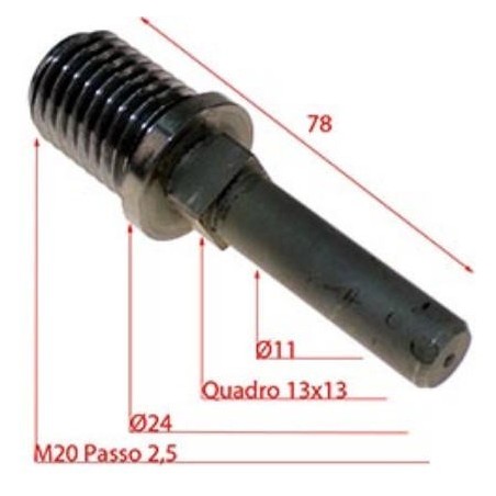 Pino de aço Picadora 22 Casadio