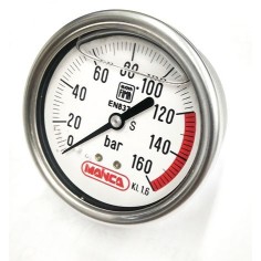 Manômetro 160 Bar Mainca Ø62mm Glicerina Nuoya Fima EN837-1