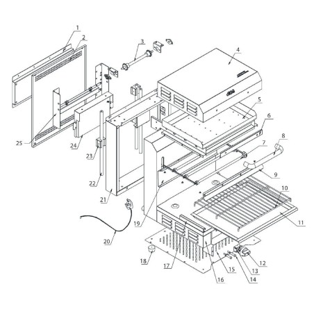 Régulateur d'énergie Kingteli 13.5A 230V Salamandre ES-600 ES-450