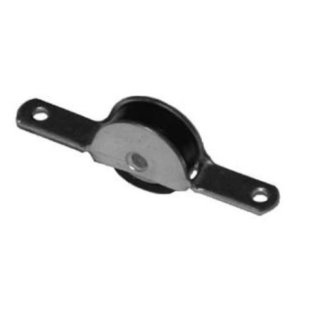 Roue en acier galvanisé et polyamide pour porte coulissante AC.1001