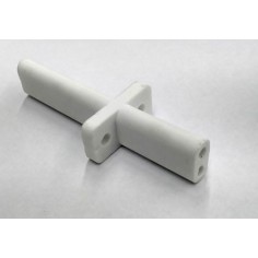 Double porcelain support 84mm long with internal side attachment 3.5mm Salamandra ES