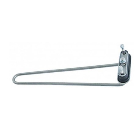 résistance 1000W 230V spirales 1 bride 70x18mm L 273mm An 63mm H 27mm raccord M4 Fagor ECO-120 Z733601000 12024986