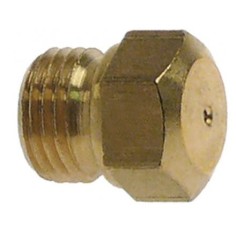 boquilla de gas rosca M10x1 EC 11 taladro ø 1,5mm 104356