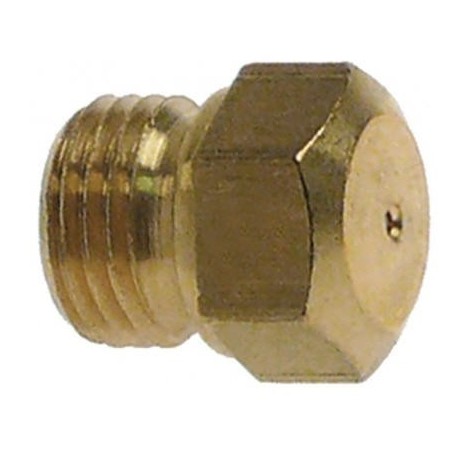 buse de gaz filetage M10x1 EC 11 perceuse ø 1,5mm 104356