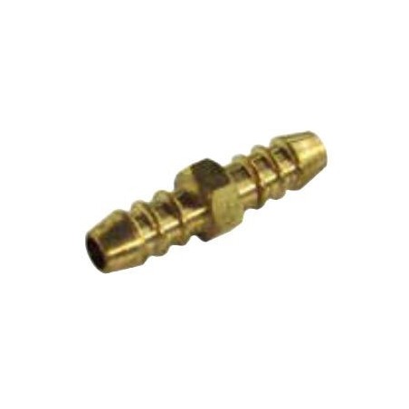 Double brass nipple Ø10 for hose connection 14602 Butane Propane Gas