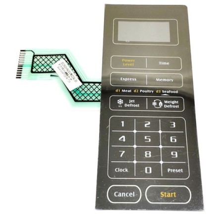 Clavier plat Micro-ondes Eutron 90D25AL-G3 SED239G3H P90D23AL-G3 B11615E02N