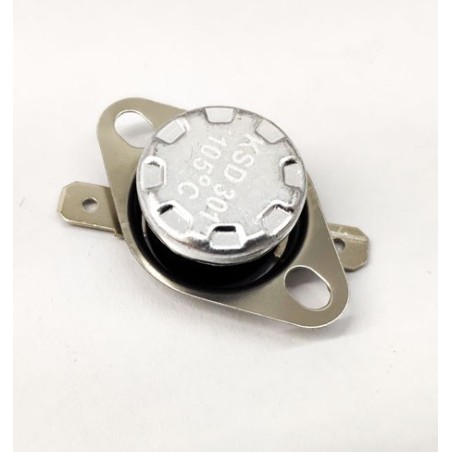 Thermostat à contact KSD301 105°C Lisse Micro-ondes P90D25AL-G3