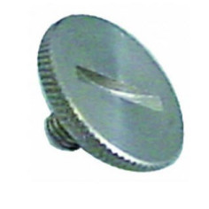 knurled head screw thread M5 thread L 7mm ø 20mm H 3mm stainless steel Fagor Q152016000 12009829