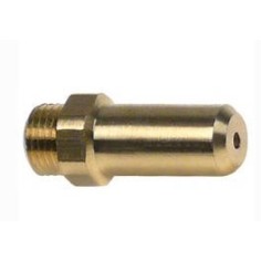 Boquilla de gas rosca M10x1 taladro ø 1,25mm L 30m