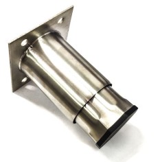 Base da Despeladora Ozti 6260.00002.31 200mm 90x100mm aço inox