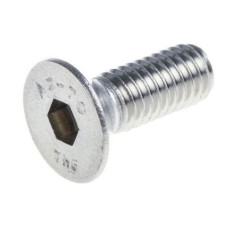 tornillo de cabeza avellanada rosca M6 L 16mm EC 4 inox DIN 7991/ISO 10642 UE Unidad