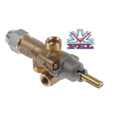 robinet de gaz PEL type 21S buse bypass ø 0,35mm axe ø 8x6,5mm longueur axe 22/15mm 9PEL.10109.50 101095 9099.00A60.00