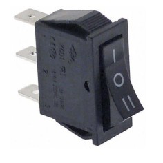 toggle switch mounting size 30x11mm black 1CO 250V 16A I O II 34557 56254.00005.05