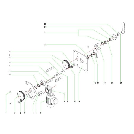 Soporte asa Asador MCM BA 4200025 2 unidades