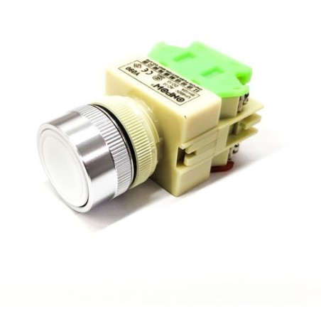 22mm Red Stop Button HLP-20 ONPOW Y090 Peeler