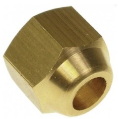 M12x1.25 threaded nut for 1/4" tube, ø 6mm