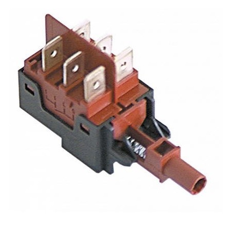 élément de commutation 2CO 250V 16A raccordement connecteur Faston 6,3mm 345651 14010