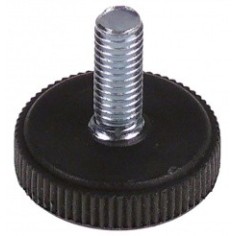 equipment foot thread M6 thread L 10mm H 25mm ø 36mm UE 1 pcs