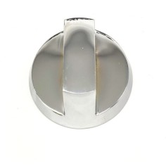 metal gas tap knob Ozti 6260.00015.62C ø 58mm shaft ø 8x6.5mm flat part down