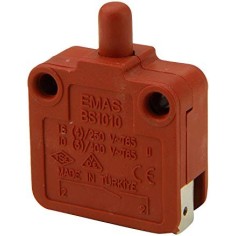 microinterruptor con varilla 250V 16A 1NO empalme conector Faston 6,3mm Ozti 6232.00010.26 345060