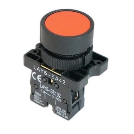 Botão de Parada 22mm Vermelho Fechado Ozti 6232.00010.31 AA42 SMCX