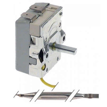 thermostat T max 90°C operating range 30-90°C 1 pole 1NO 16A probe ø 6mm probe L 95mm 6234.00001.42 Marchef NT-122 D0 T85