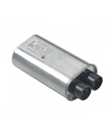 condensador de alta tensión para microondas 1µF tipo CH85-23100 2300V 50/60Hz doble