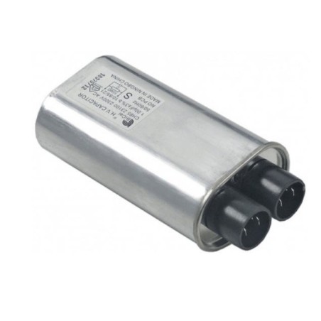 condensador de alta tensão para microondas 1µF tipo CH85-23100 2300V 50/60Hz duplo 17470000000688