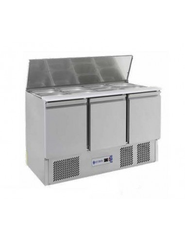 Mesa refrigerada de preparación compacta S903 3180