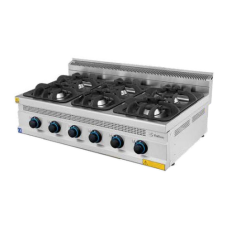 Fogão a Gás de Mesa Série 700 TURHAN 1200mm 6 queimadores 7013