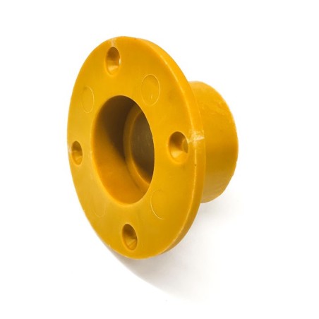 Suporte de plástico dos eixos Espremedor 923000 H36mm Ø80mm Ø30mm