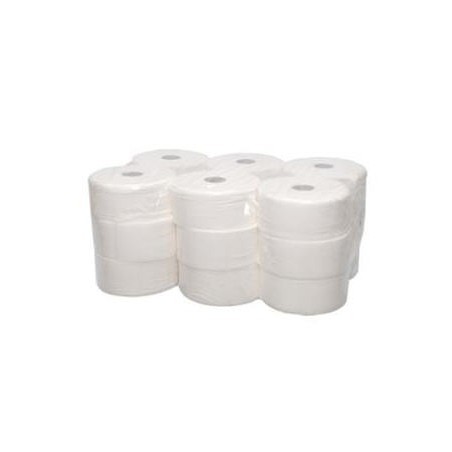 Industrial toilet paper rolls (Pack of 18 rolls)