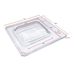 Cloche mécanisée sans accessoires DZ-400 540x490x20mm