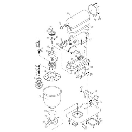 Mixer B7 Sleeve Breakdown 13