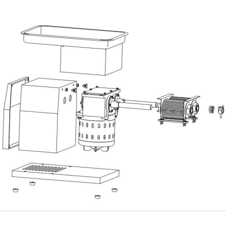 Rear panel Strip cutter SL-48