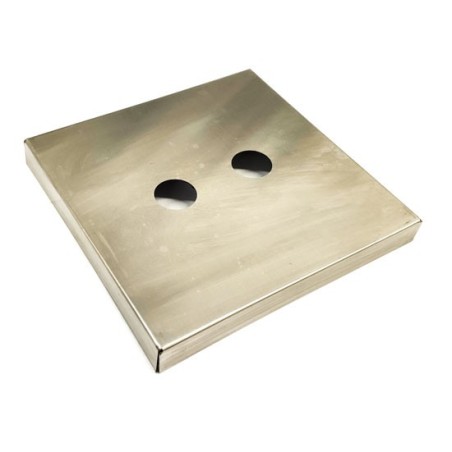 Supplément en acier inoxydable pour l'intérieur de l'emballeuse sous vide 220x220x25mm