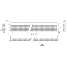 Évaporateur Tubes Cuivre 2x6
