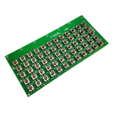 Panneau de boutons Clavier Balance Marques BM1 5x12 touches Double Corps PCB-36625220001A PLC-36605060000A