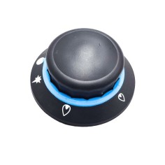 Manette de robinet de gaz avec flamme pilote ø 57mm axe ø 8x6mm Turhan