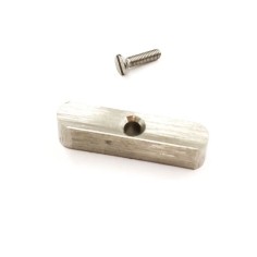 Stainless Steel Key with Screw for Frucosol Juicer Shaft 35' F50-035 35x8x8mm