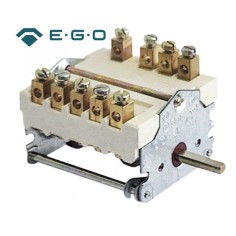 chave de alavanca 7 posições de comutação 1NO/2CO sequência de comutação 0-1-2-3-4-5-6 32A 300106 6254.00005.00