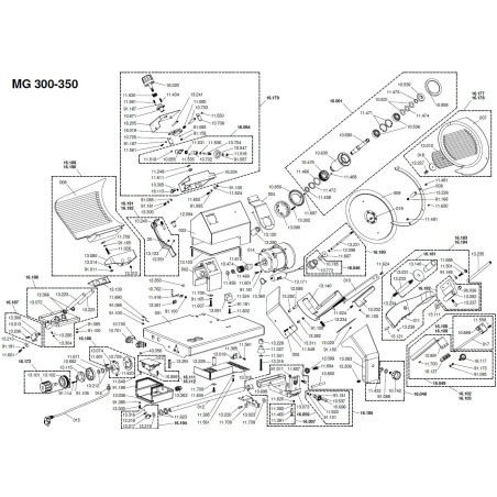 Separador Corto Protector Cortadora Braher MG 13282