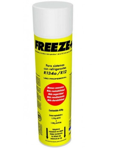 Gas Refrigerante Freeze+12a 420 gr envase 750ml