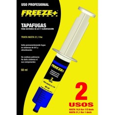 Jeringa Tapafugas Feeze+ hasta 21,1Kw 60ml Stop Leak HVAC